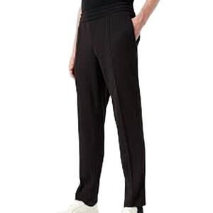 Emporio Armani Pantaloni 6K1PA11JRHZ Black Trousers Pants Men's Size Large NWT
